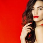 beautiful woman with stylish hairstyle picture id875968990