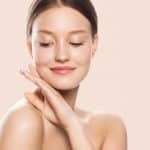 face woman natural healthy cosmetic skin